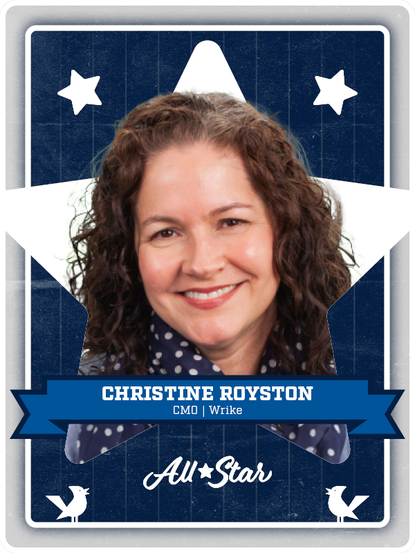 Baseball card of Christine Royston