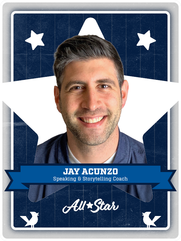 Baseball card of Jay Acunzo